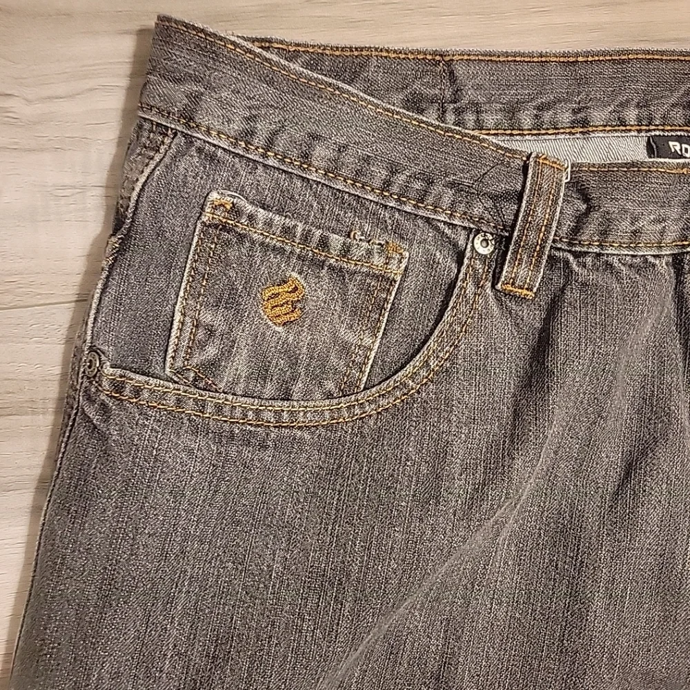 Rocawear Jean Short 42 (Actual 40) Mens‎ Baggy Hip Hop Skate Y2K Vtg 106830.